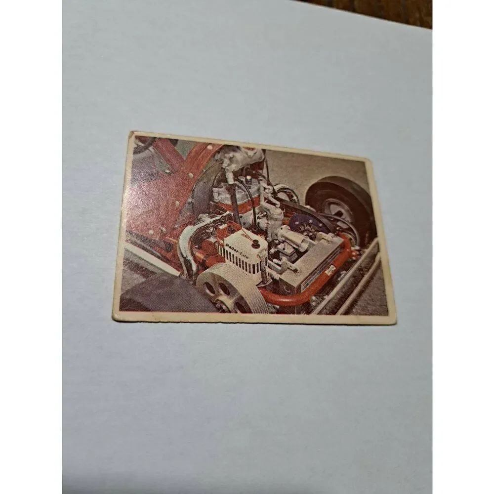 Vintage 1965 Hot Rod Magazin 64 Spec Sheet Going Cart Tom Spaulding Trading Card